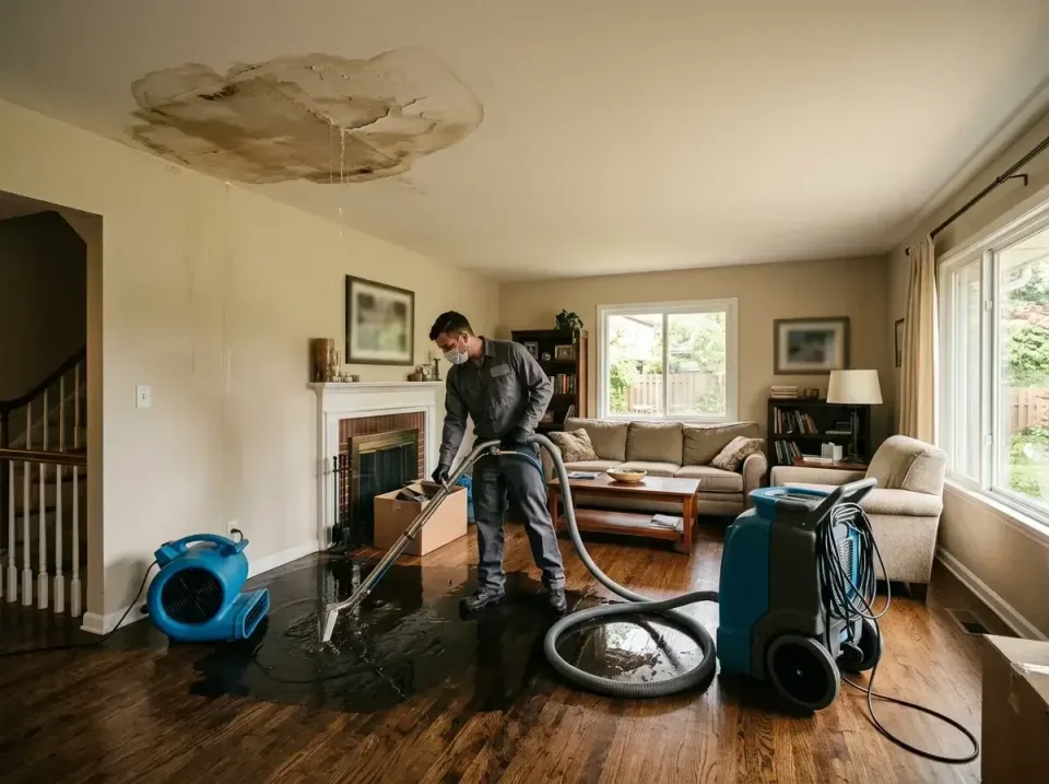 attic-pipe-burst-ceiling-drip-008 — frequently asked questions, Water Damage Restoration & Carpet Care in Storrs, CT